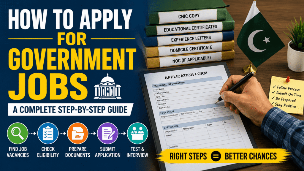 How to Apply for Government Jobs