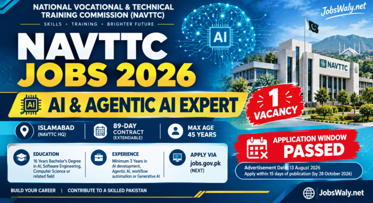 NAVTTC Jobs