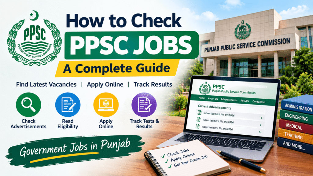 How to Check PPSC Jobs